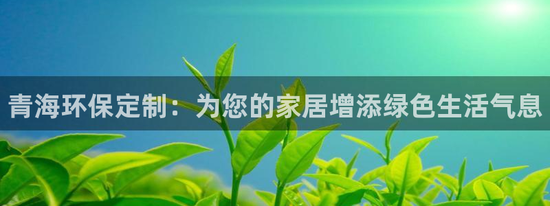 杏宇平台网站是什么：青海环保定制：为您的家居增添绿色生活气息