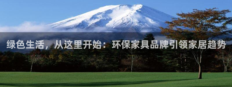 杏宇平台在哪里：绿色生活，从这里开始：环保家具品牌引领家居趋